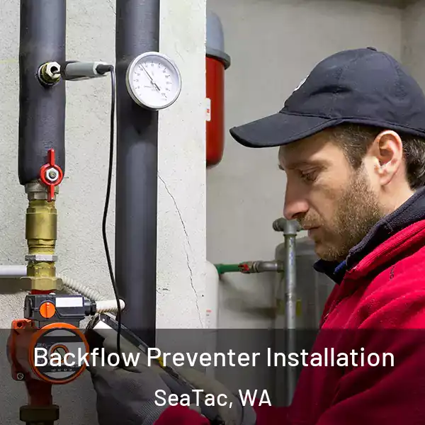  Backflow Preventer Installation SeaTac, WA