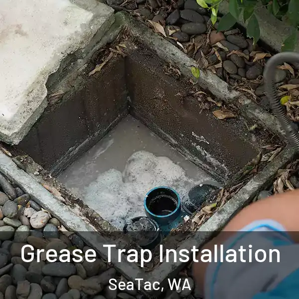  Grease Trap Installation SeaTac, WA