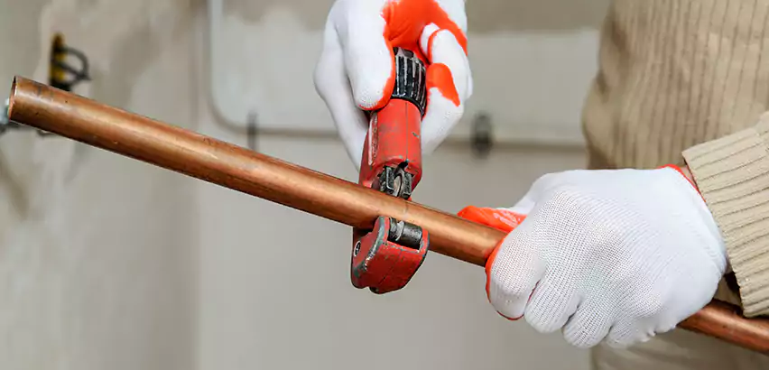 Temporary Copper Pipe Repair SeaTac, WA